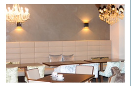 Musterwand Hotel Kompetenzzemtrum Oberschleiheim